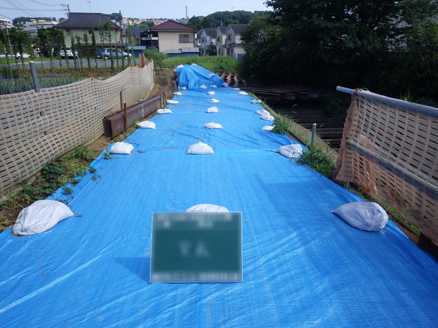谷荻川改修工事（完成）
